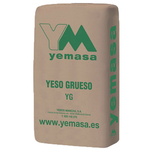 YESO GRUESO (saco18kg) YEMASA (palet=72sacos)